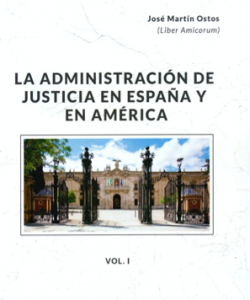 Libro "La administración de justicia en España y en América"